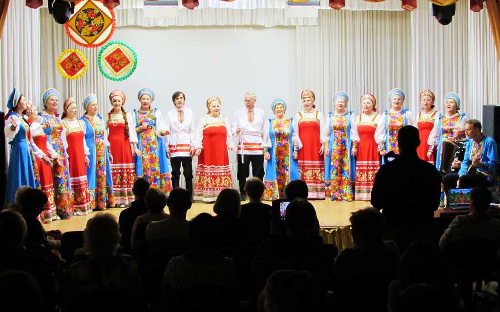Отчетный концерт Народного хора русской песни 